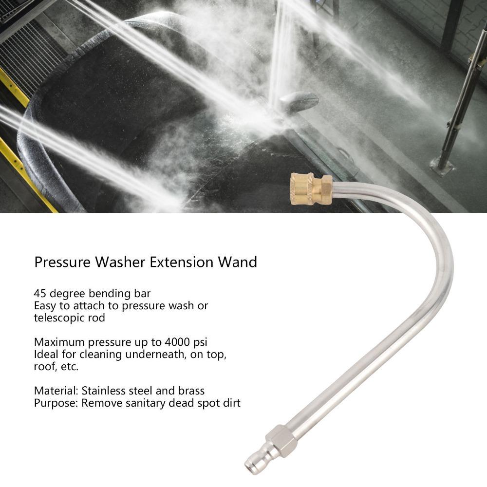 

with 5 Nozzles Pressure Washer Extension Rod 5000psi Power Washer Lance Patio Washing U Shaped Wand Only