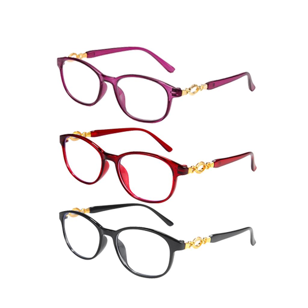 1/2/3/4/5pcs Auto-Focus Blue Light Blocking Reading Glasses – Anti-Fatigue Unisex Oversized Frames with Spring Hinges