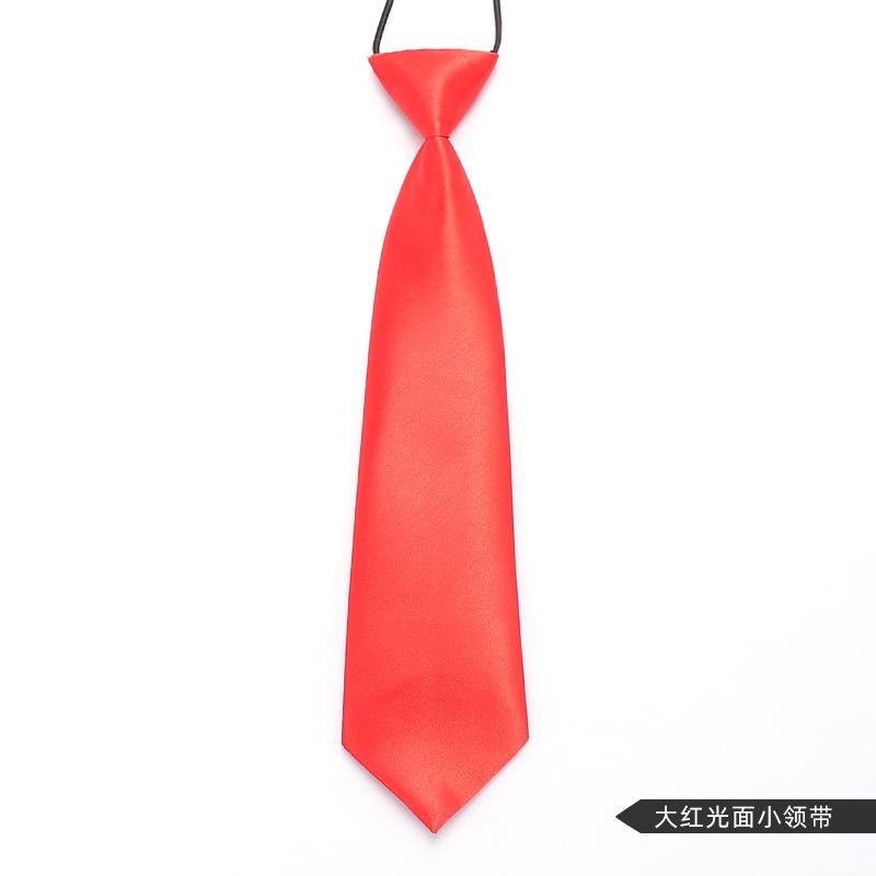 Krawaty Dziecięce Chłopcy i Dziewczynki Mundurki Szkolne Podstawowe Przedszkole Koszule Formalne Bez Jednolitego Koloru Występy Małe Krawaty