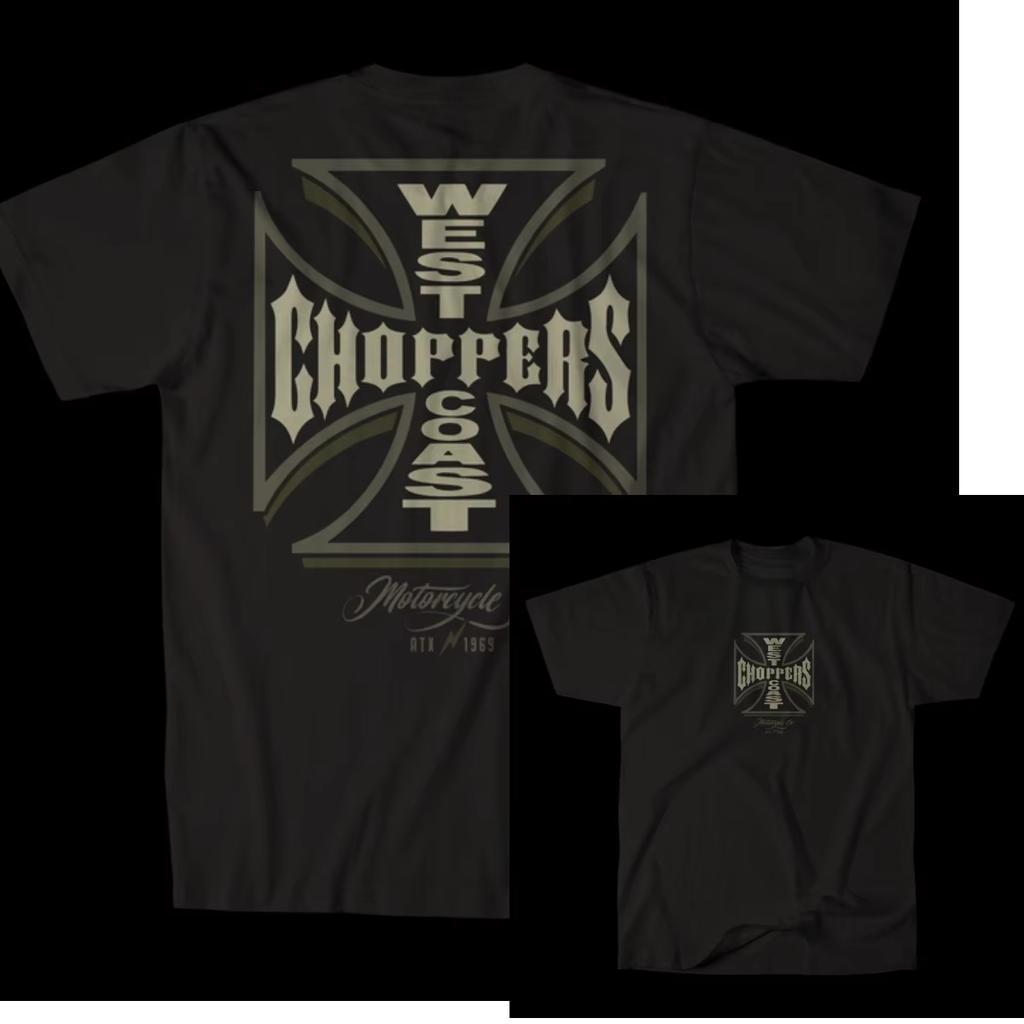 Pop Summer West Coast Choppers Graphic Cotton Tshirt Unisex Summer Short Sleeve Fashion Brand Tee Luxury Casual Vintage Tees