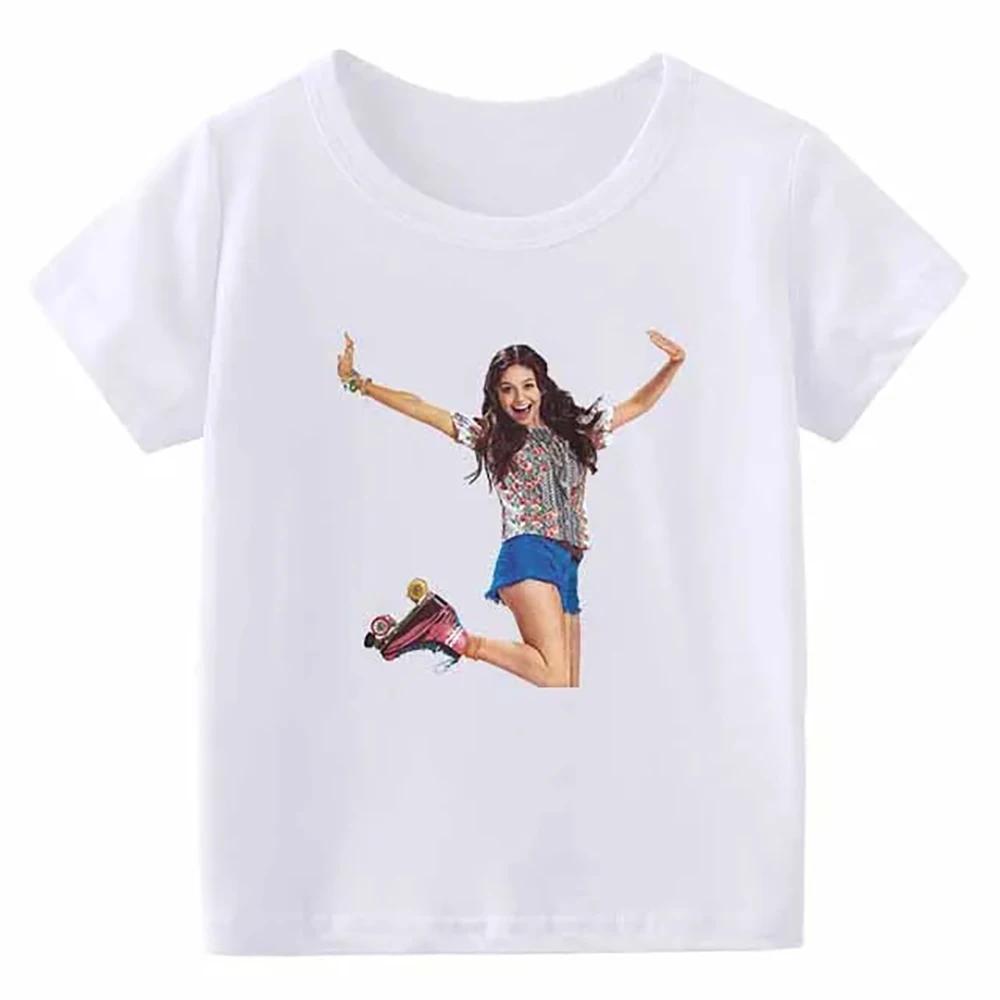 ZYXZ 2023 Cartoon Soy Luna Children's T-Shirt Funny Pink T-Shirts Baby Gilrs Summer Children For Kids Tops Clothes 917022