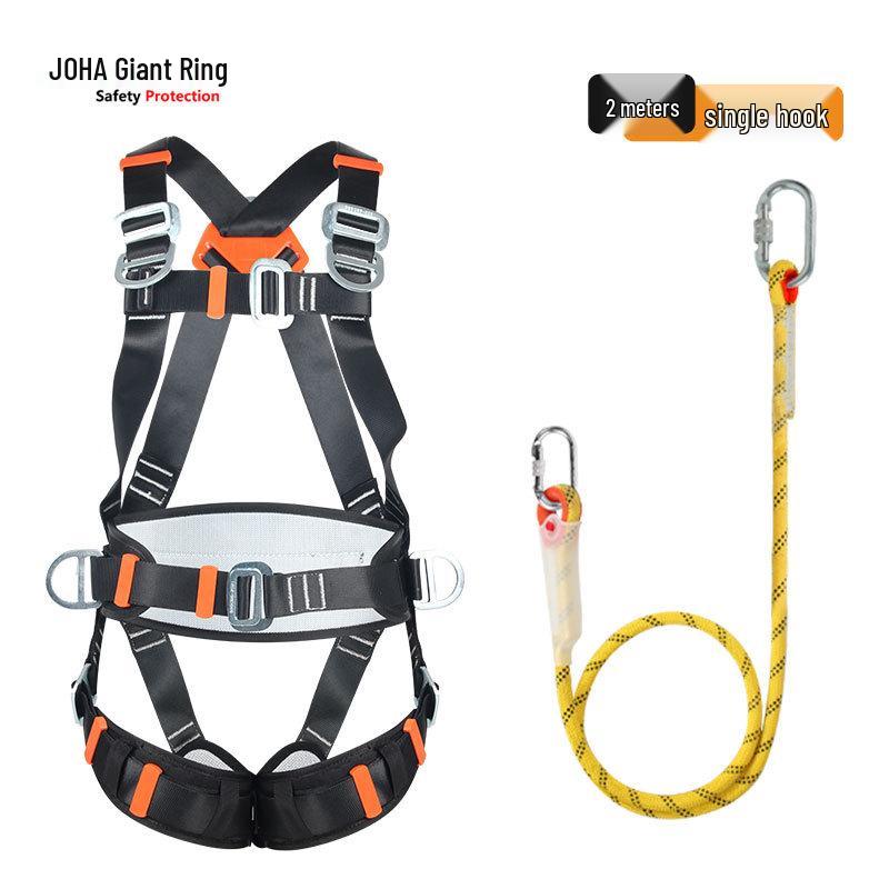 Five-Point Full Body Fall Protection Safety Harness for Electricians