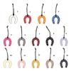 Horseshoe Bag Charm Pendant Aesthetic Purse Charms Aesthetic Keychains Keyring for Women Backpack Purse Handbag Decors