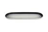 Ceramic Plate 40 Cm Luna Line Oval Large For Serving