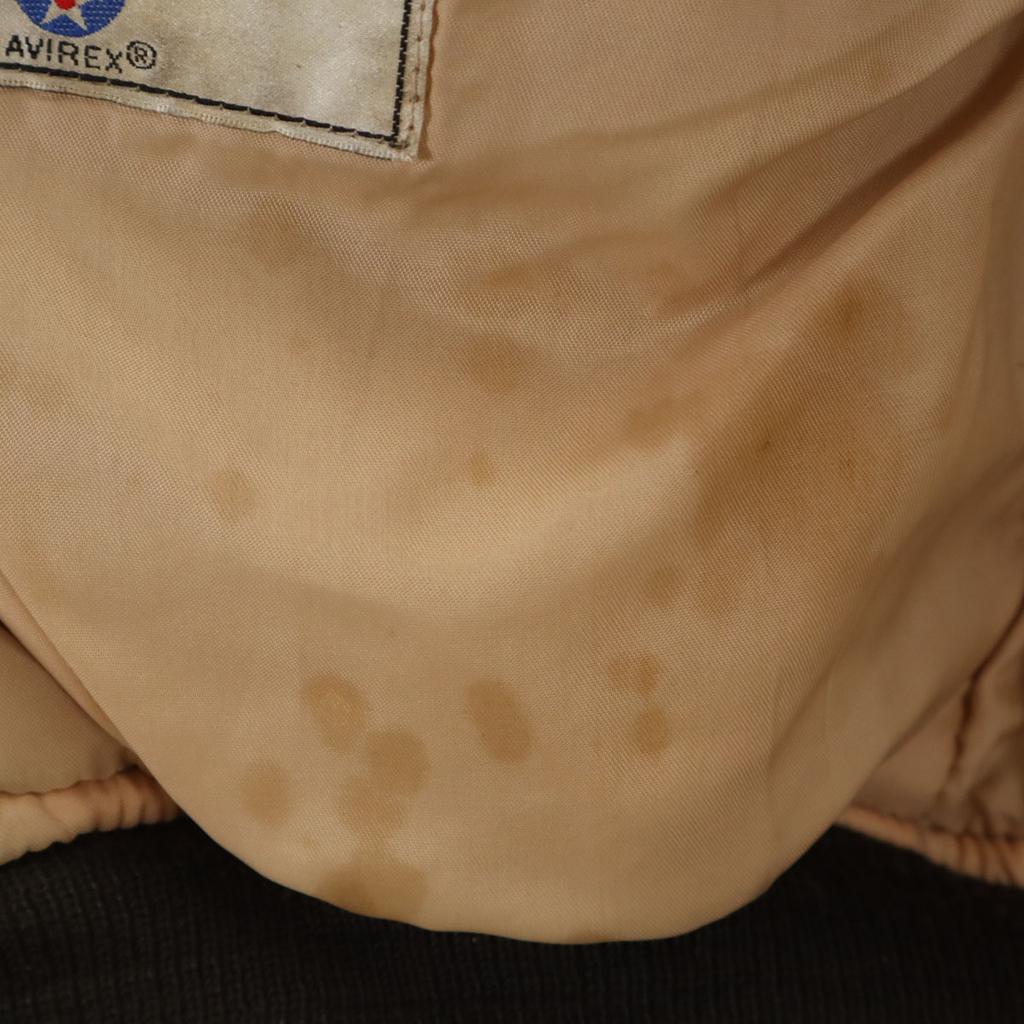 AVIREX 90s Old G-1 Leather Flight Jacket XS Brown Men's Used