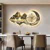 Light Designer Wall Clock Yellow European Light Luxury Fashion Design Wall Clock Hands Silent Classic Reloj De Pared Home Decor