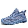 Herrenschuhe Sommer neu hohl atmungsaktiv lässig vielseitig Mesh-Schuhe leicht weiche Sohle Lauf-Mesh-Sneakers
