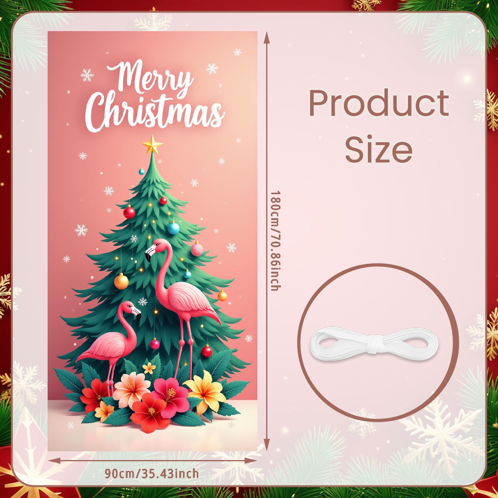 

Рождественский баннер Рождественская елка Сезонный баннер Зимнее украшение Иллюстративное украшение для мероприятия Для зимних посиделок Праздничный