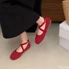 Fashion Spring summer new flat shoes fashionable temperament shallow mouth soft sole comfortable simple versatile single shoe