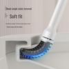 2025 Long-Handled Silicone Toilet Brush for Effective Bathroom Cleaning