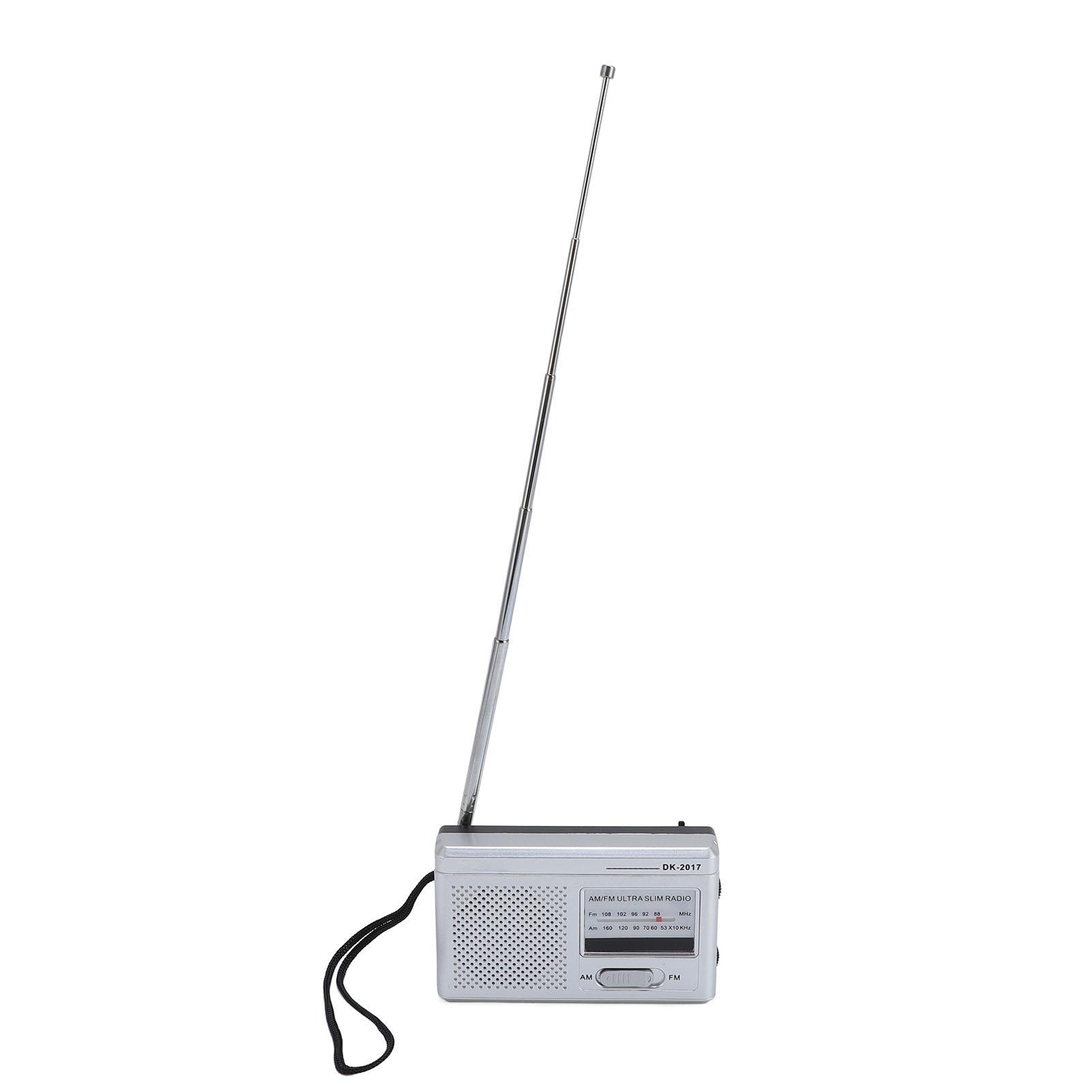 

Портативное FM AM радио на батарейках, компактное транзисторное радио с разъемом для наушников и встроенным динамиком