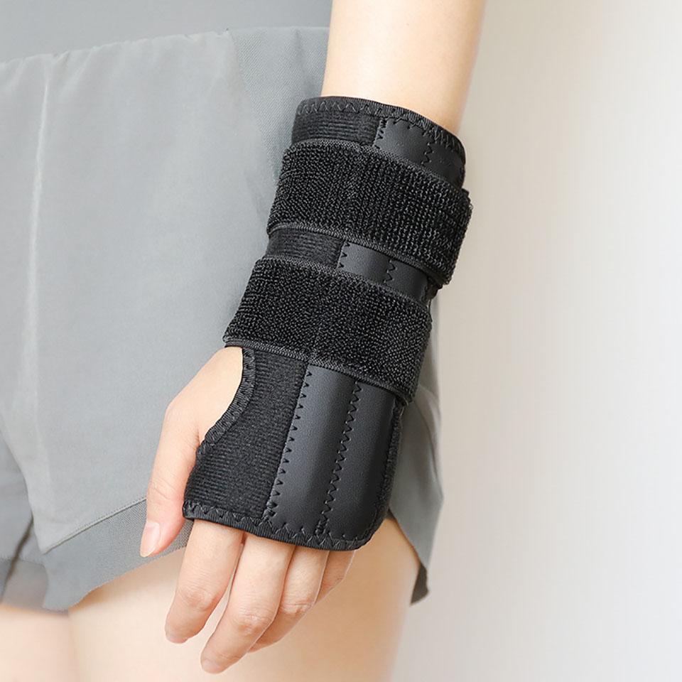1Pcs Adjustable Tendon Sheath Wrist Guard Double Compression Splint Wrist Brace Fixed Joint Aluminum Wrist Brace Men Women