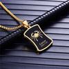 Skorpion 12 Konstelacji Naszyjnik Prezenty Urodzinowe Kolor Złoty Stal Nierdzewna Amulet Wisiorek Znak Zodiaku Biżuteria Collier