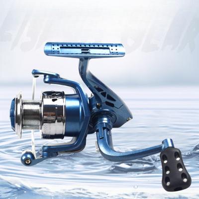 Mulinello da pesca 1 pz 12+1 Cuscinetti a sfera 5.2:1 Rapporto di Recupero Acqua Salata e Acqua Dolce Esterno Manovella Pieghevole Attrezzatura da Pesca per Pescatore