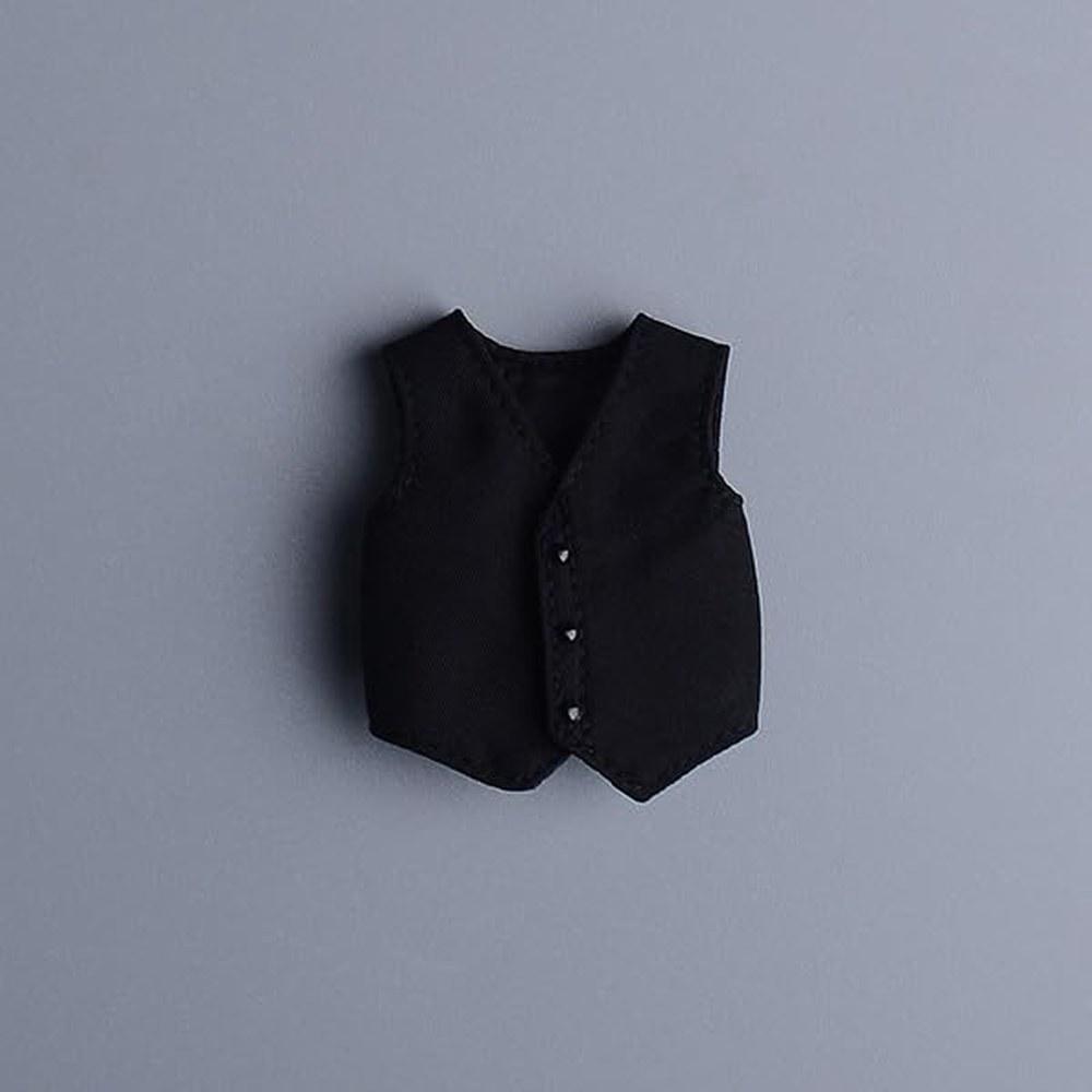 LOUGIDBVAZ 1/12 Scale Male and Female Clothing Suit Vest Ball Gown Party Wear Black C Head and Body Not Included