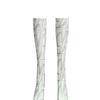 Romantic Tiger Monogram B&W Knee Stockings (macro)