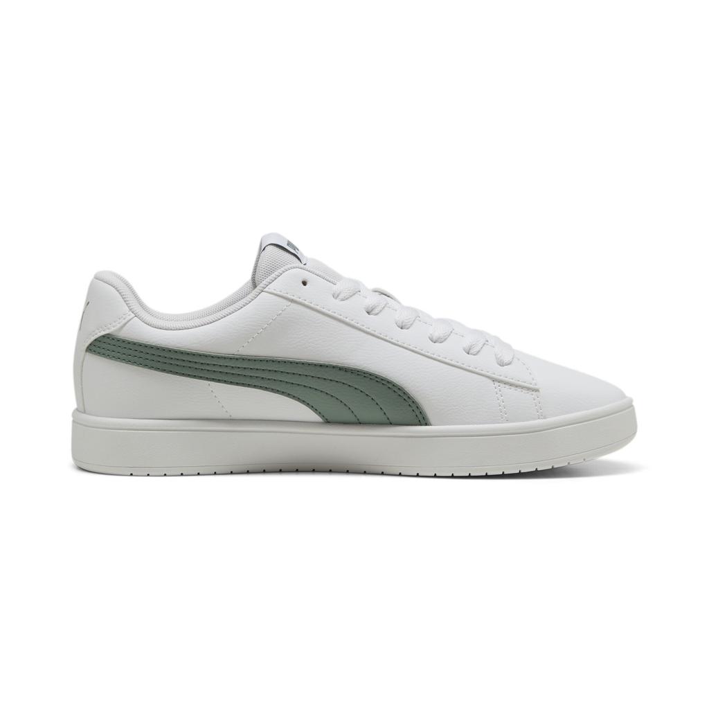 Puma Rickie Zapatillas Clásicas de Moda Versátiles de Caña Baja Zapatillas Unisex Blanco 394251-27