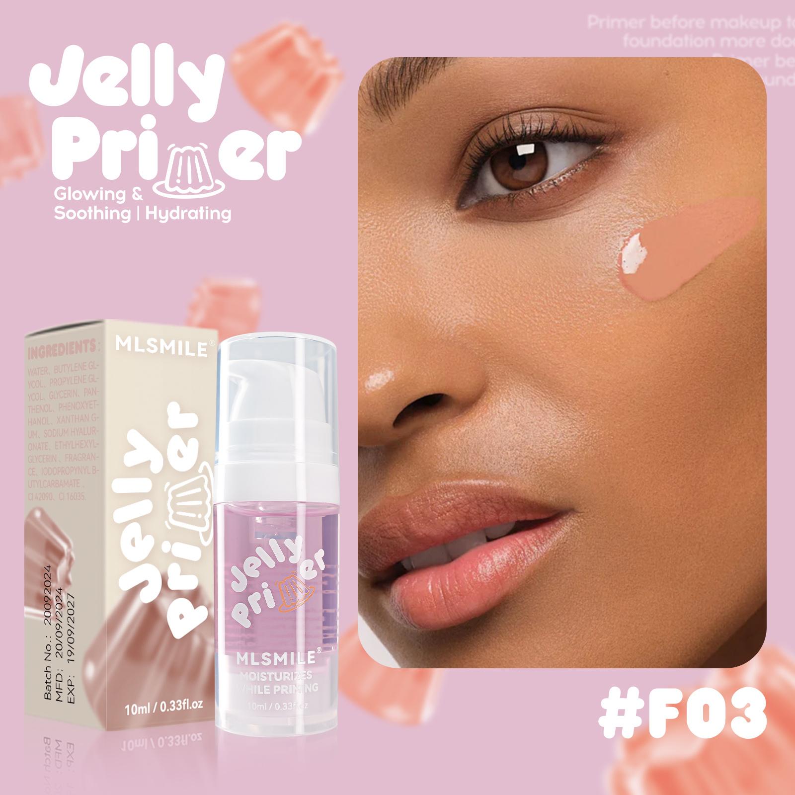 Увлажняющая основа под макияж, контроль жирности, матовый прозрачный гель для всех типов кожи, натуральная основа под макияж