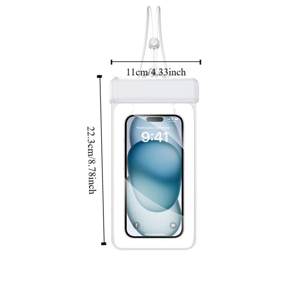 Waterproof Phone Bag Floating Swimming Storage Bag Phone Protector Pouch  Underwater