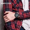 NORTH EDGE NL03 Men's Smart Watch 1.28" Touch Screen Fitness Sport Heart Rate Blood Pressure Monitor Unisex Bluetooth Smartwatch
