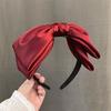 Fashion Elegant Bow Bezel Hairband for Women Korean Retro Headband Girls Vintage Hoop for Holiday Party Hair Bands Accessories