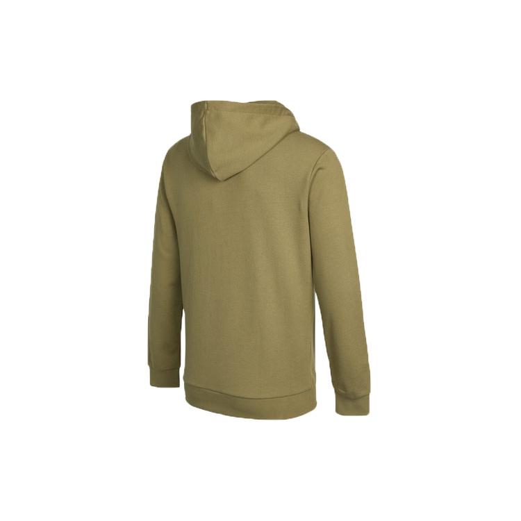 Adidas Originals Trefoil Sweatshirts Men's Green Hooded Moderate Regular HE4952