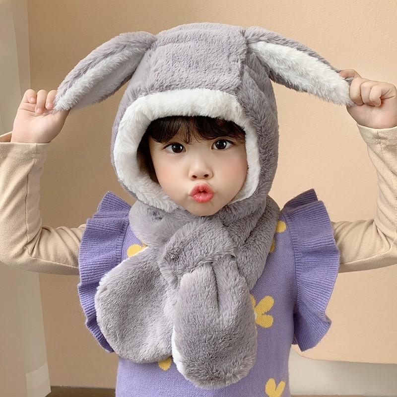 Childrens Cartoon Animal Earmuff Hat With Warmth For Outdoor Winter Activities
