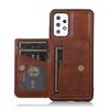 Magnetic Leather Case for Galaxy S25 S24 Ultra S23 Plus S22 S21 FE A55 A35 A15 A06 A16 A54 A24 A14 Cover Card Holder Stand Coque