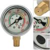 M10x1 Tooth 18NPT Back Thread Stainless Steel Pressure Gauge for 40MPA Inflator Shockproof