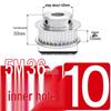 Stepped Timing Pulley 5M, 36 Teeth, T-Slot Width 16/21/27, Bore 5-25mm, BF Type.