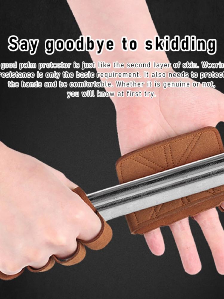 Sporttrainingshandschoenen Grip Pads Voorkomen Eelt Mannen Vrouwen Gym Grips