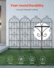 4 Packs Metal Garden Trellis for Climbing Plant Support 71x20 In Rustproof
