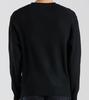 Beoteunseoul 5-Button Henley Neck Long Sleeve Knit (Black)