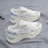 Fashion 2025 Womens Sneakers Platform Flat Shoes student Shoe Green Casual Trainers Ladies Chunky Sneakers Women Sports Shoes