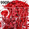 990pcs Wedding Artificial Rose Petals DIY Fake Flower Petals Simulated Rose Petals  Wedding