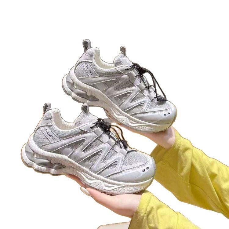 Spring and summer new thick-soled heightening dad shoes women's small women's shoes versatile running casual sports shoes