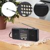 Compact, , Rechargeable, Lightweight Portable Radio with Speaker, Ideal for Running, Outdoor Gyms