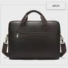 Marant Men's Leather Business Briefcase & Crossbody Bag - Trendy & Simple Design