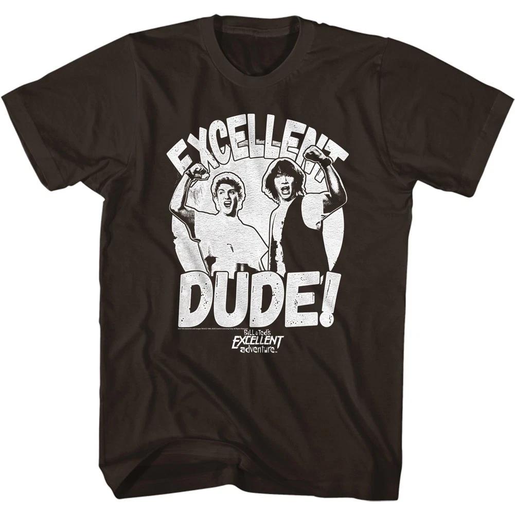 Bill & Ted s Excellent Adventure Movie Excellent Dude Men s T shirt 3XL