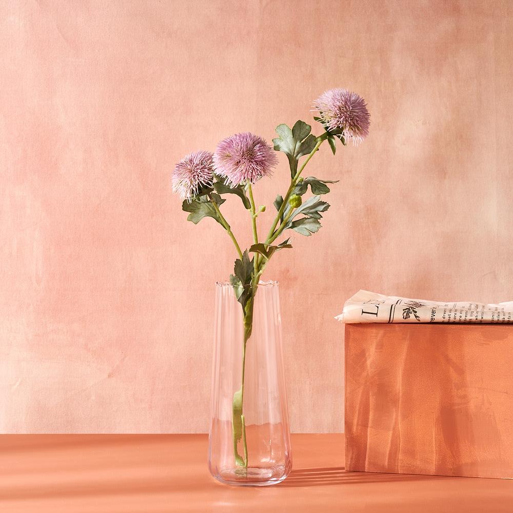 Pom-Pom Branch 68 cm Purple
