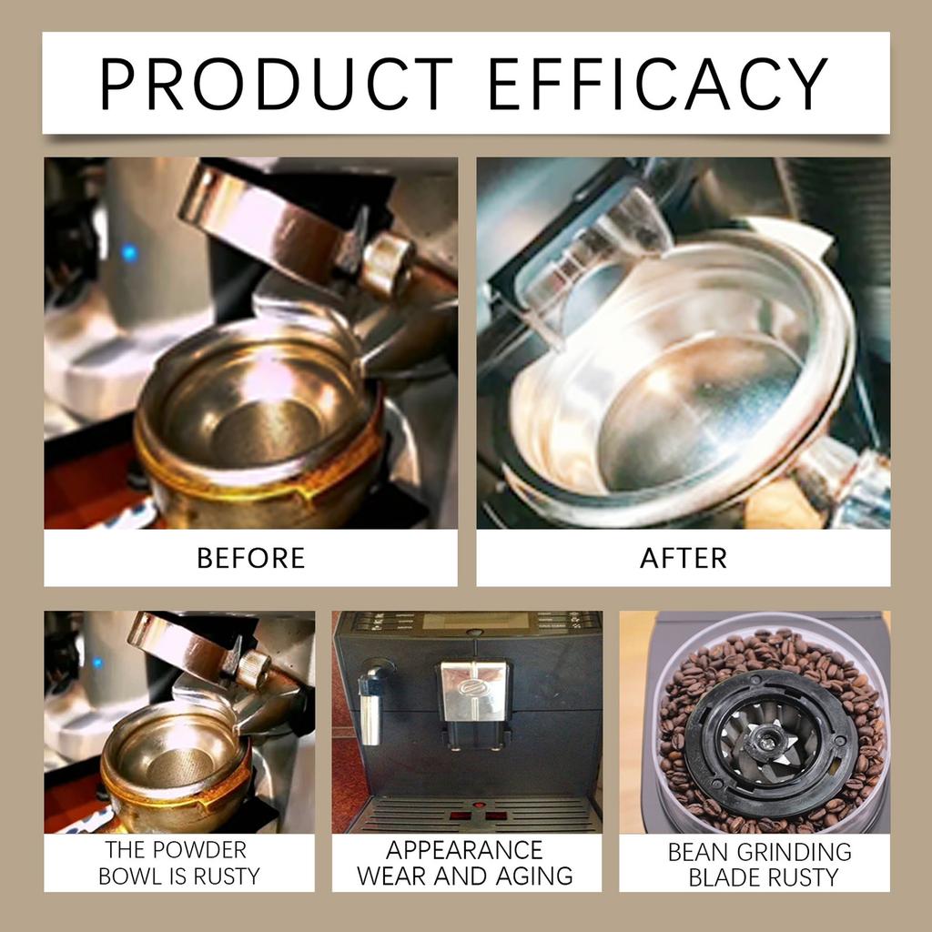 Coffee Machine Cleaning Solution Descaling Agent Get Cleaning All-Purpose Cleaner Kitchen Accessories 1 Bottle 100ml