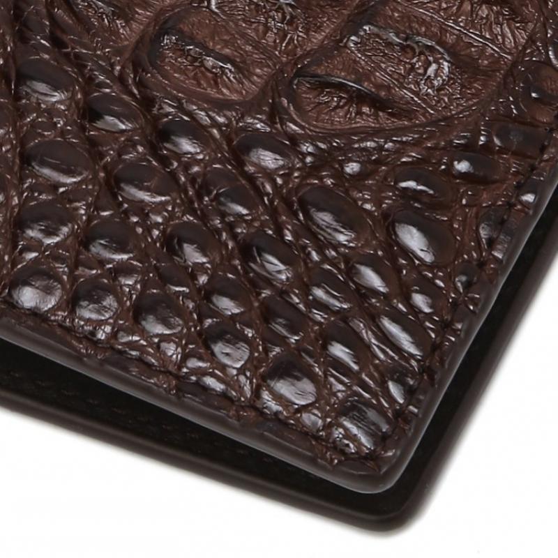 Daks Brown Crocodile Leather Wallet Dbwa6e718w3