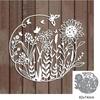Flowers Butterfly Grass Cutting Die, Paper Die Cuts, Cutting Dies for Card Making, Metal Die Cut Stencil for Crafts