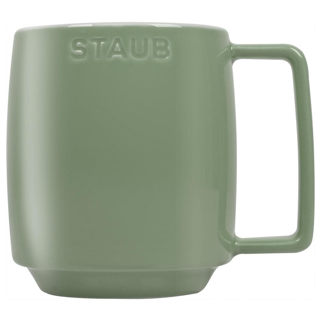 staub Mug M Eucalyptus Ceramic Mug Mug Cup Ceramic Microwave Safe Japanese Ceramic Stacking Mug "Stacking 350ml" [Official Product] Z1029-091