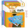 Whole Brain Kindergarten Math: Early Education Video & Exercise Book, Ages 3-6.