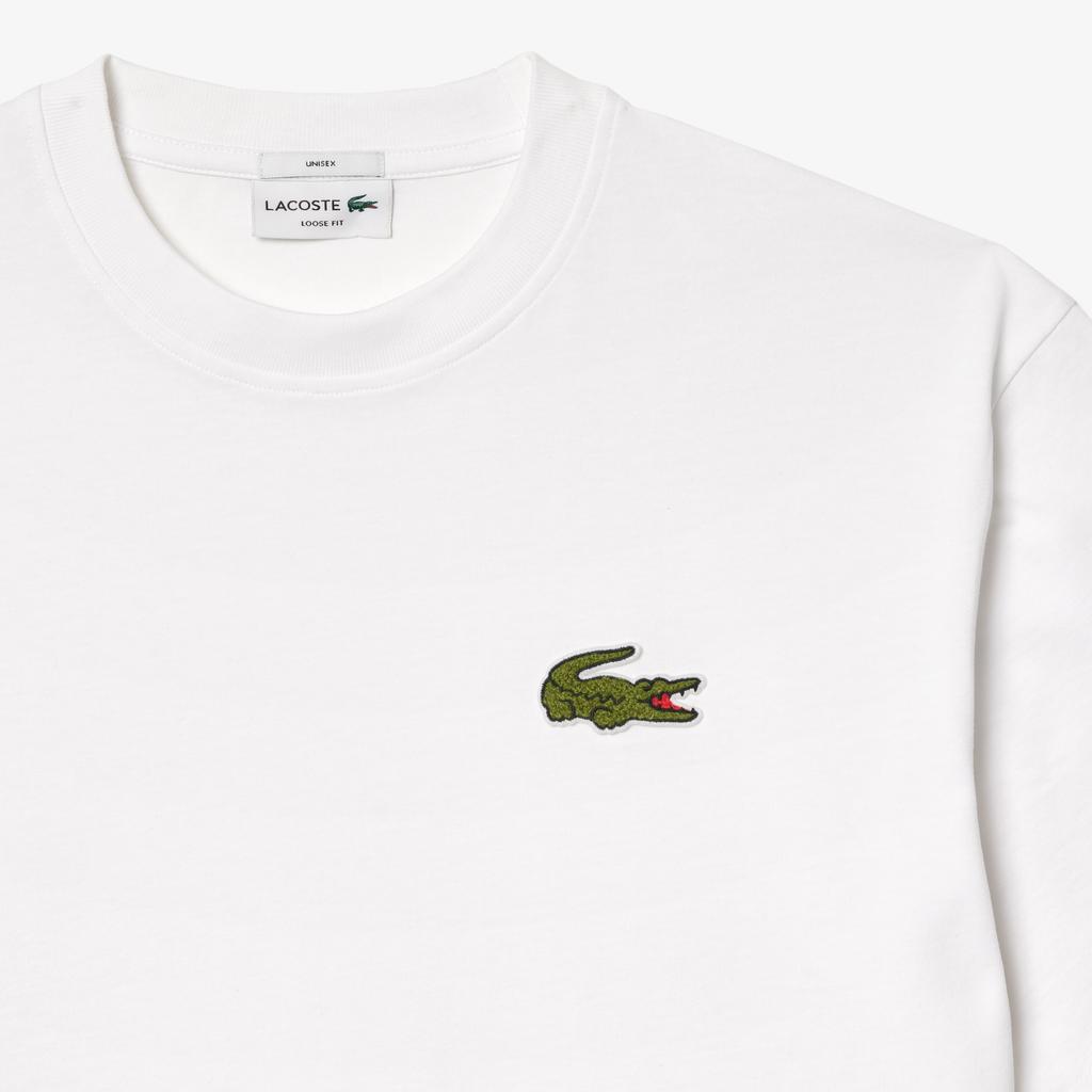Lacoste Loose Fit Heavy Badge T Shirt TH2745-001