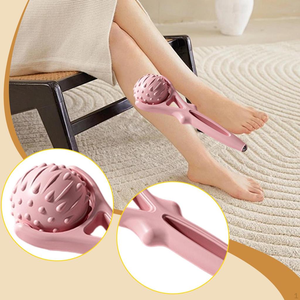 Handheld Massage Roller Acupoint Comfortable for Travel Easy to Carry Effective Convenient Leg