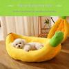 Removable & Washable Winter Dog and Cat Sofa Bed - Banana Boat Design
