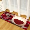 Valentine'S Day Carpet Long Floor Mat Love Theme Doormat