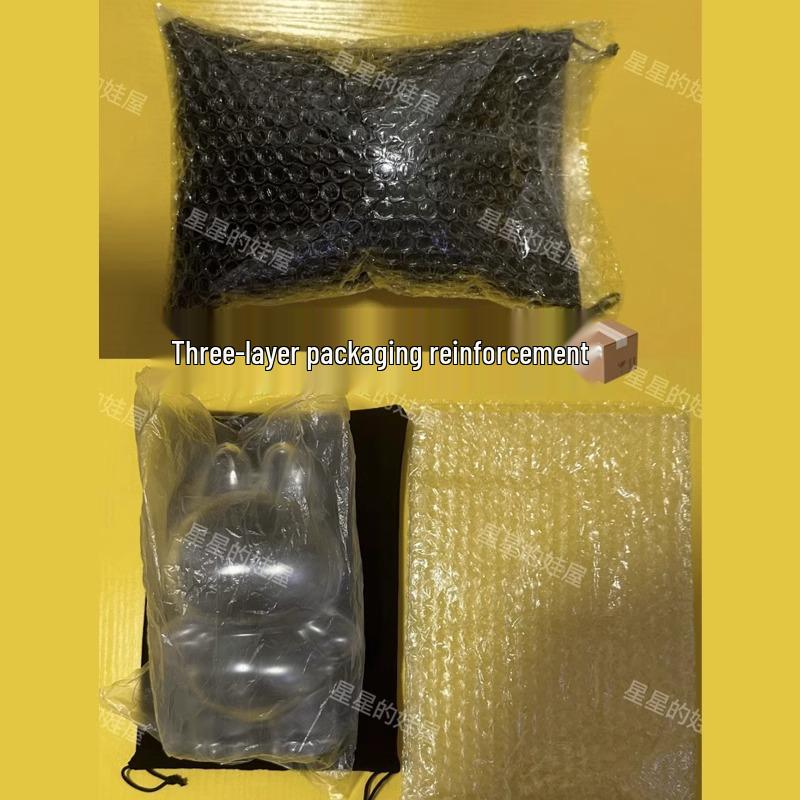 LABUBU Chess Adventure Transparent Case & Backpack Charm Doll Outfit by Pop Mart